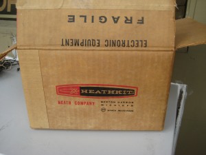 Heathkit EF-2 original box